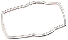 Eppar® Chrome ABS Media Control Cover for BMW 2 Series F22 2013-2016 218i 220i 228i M235i (Silver)