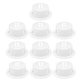 Lurrose 10個 エアコンホールの飾りカバー 立つ ウォーターカバー 水道管ドレンラインカバー 主催者 ウォールパイプカバー 手すり 盾 ラジエーターカバー 壁穴カバー 空気 白い Pp