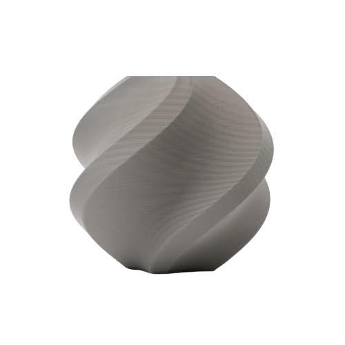 Image of Bambu Lab PLA Basic Gray 3D Printer Filament Diameter: 1.75mm + /- 0.03mm, Smooth Surface Finish, Biodegradable (with Spool)
