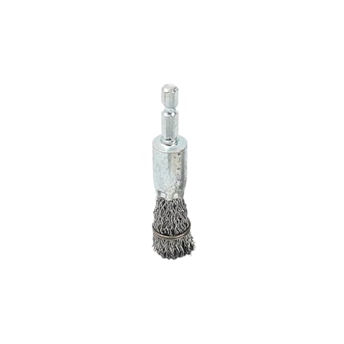 Enlever la rouille incrustée sur métal avec la brosse acier rotative pour visseuse