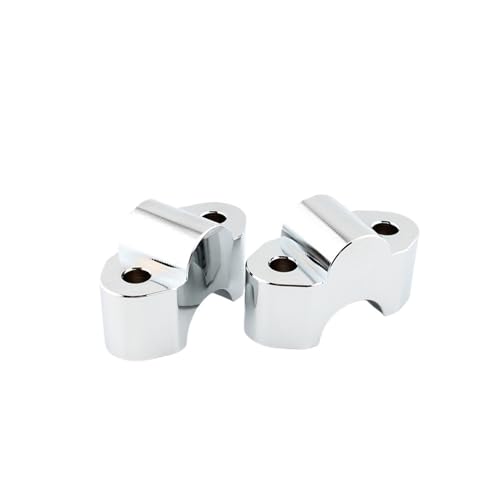Aluminium CNC pour ce rehausseur de guidon moto BMW R18 recul 20mm finition plaquée