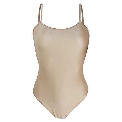 Body de ballet Intermezzo 3020 Bodyly Strap beige taille L pour femme