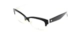 Montatura Kate Spade SHANTAL QOP BLACK WHITE 52/17/135 Donna
