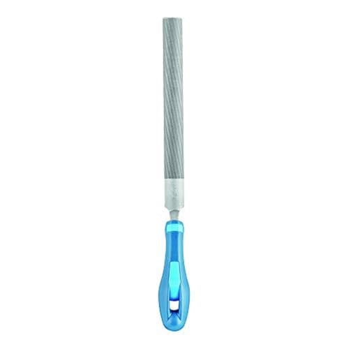 Pferd 11235158 Cut 3 Type Half-Round File, Silver/Blue, 150 mm