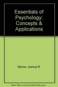 Paperback Essentials of Psychology: Concepts & Applications Book