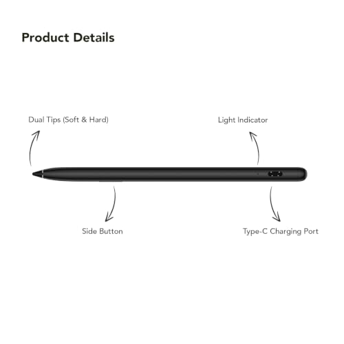 TCL T-Pen 2 Digital Stylus Pen for TCL Tablets, 4,096 Pressure Levels - image 6