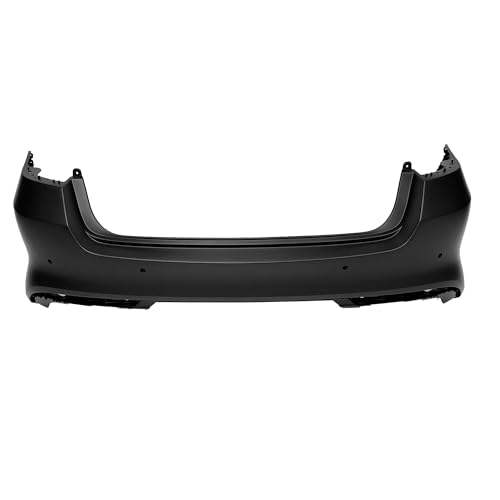 Image of FitParts Compatible with Kia Optima 2016-2018 Rear Bumper Cover | CAPA Certified, Primed, With Parking Sensor Holes, Ready to Paint, OEM 86610D5020, KI1100205