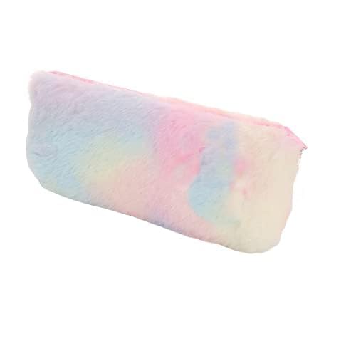 Shining Zon New Soft Fur Pouch for Girls School Kids Case Multipurpose Birthday Return Gifts (Pack of 1 Multi Colored) (B0CJR7P8J2) Amazon Price History, Amazon Price Tracker