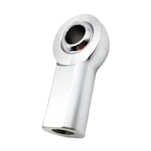 Lyofeon 1PC M12*1.75 Female Heavy Duty Alloy Injection Rod End Joint Bearing Steering Gear Fish Eye Ball Head Molybdenum