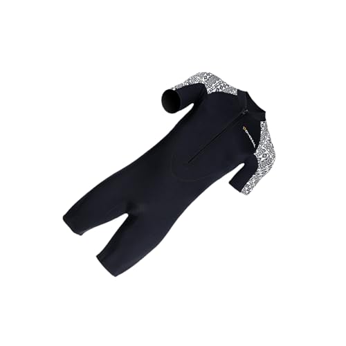 Traje de buceo corto de 3 mm para adultos con cremallera frontal 5