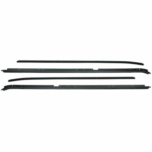 alxiang Inner & Outer Window Sweep Felts Seals Weatherstrip 4-pc