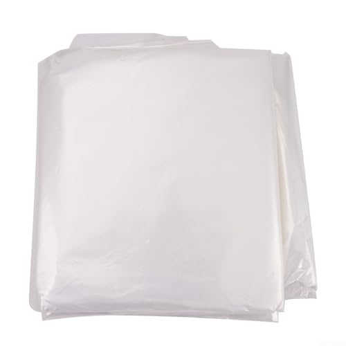 Lámina de plástico transparente de polietileno para invernadero, 0.04 mm de grosor, impermeable, resistente a los rayos UV, para plantas de jardín, verduras, flores, protección (3 x 10 m)