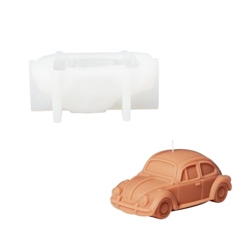 BOOWAN NICOLE - BOOWAN NICOLE Classic Coupe Auto Kerzen Formen Silikon,Car DIY Kerzenformen zum Gießen fur Tortendeko Kerzenherstellung Handwerk Ornamente