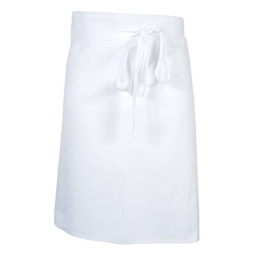 ROBUR - Tablier demi-chef - Blanc - Taile Unique