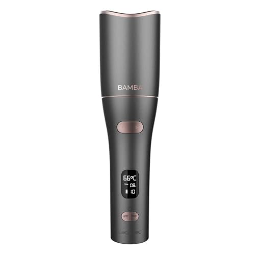 Miniatura 2 de Cecotec Rizador De Pelo Inalámbrico Bamba Surfcare 750 Travel Magic Waves. Cerámica, Ajuste De Temperatura Y Tiempo, Pantalla Lcd, Autonomía 50 Min, Bolsa Termoresistente