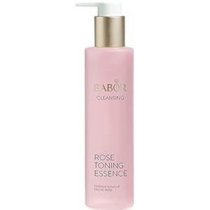Babor Cleansing Rose Toning Essence, Verfrissende Toner Voor Alle Huidtypen, Lichte Rozengeur, 200 ml