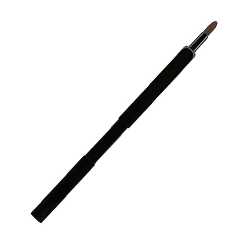 WRITWAA Nylon Fiber Retractable Lip Brush Portable Makeup Tool Kit Lip Brush Applicator
