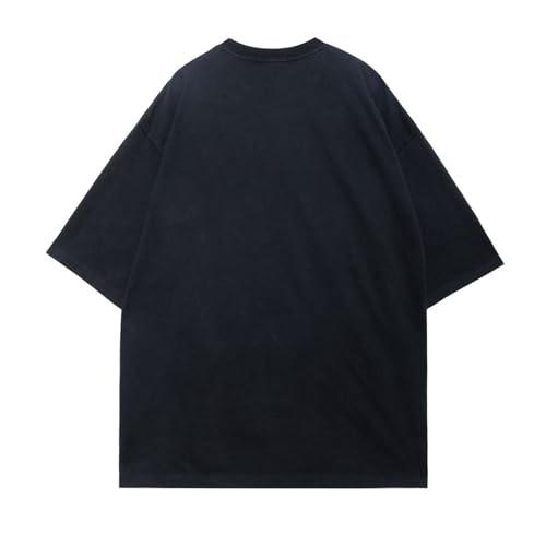 Aelfric Eden Graphic Tees Men Oversized Doberman Shirt Washed Vintage Streetwear Casual Summer Tops T-Shirt Unisex2