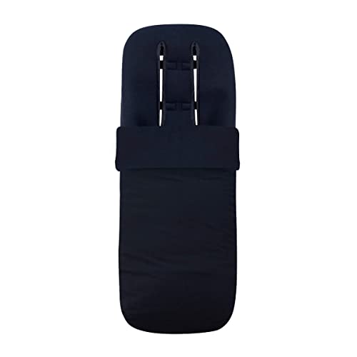 JYOKO Kids Saco Gemelar, Babyzen YoYo Compatible con Bugaboo Donkey (ALGODÓN, Black Series)