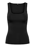 only tank top spitze Ärmellos ONLY Female Oberteil ohne Ärmel Einfarbiges