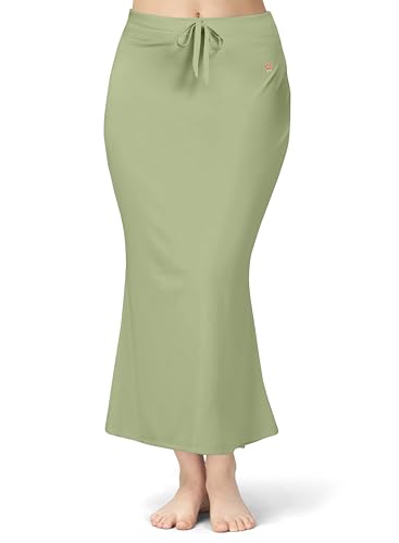 Image of TRENDMALLS Women's Polyester Spandex Saree Shapewear Petticoat for Women, Cotton Blended,Petticoat,Skirts for Women,Shape Wear Dress for Saree Shaper