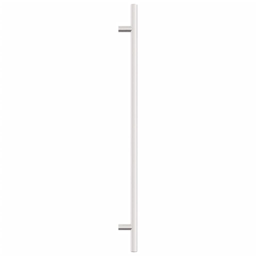 Hothingwell Uchwyty do szafki 10 szt. srebrny 320 mm stal nierdzewna | Nowoczesny design, szczotkowane wykończenie, odporne na korozję, regulowane śruby, do szuflad i szafek