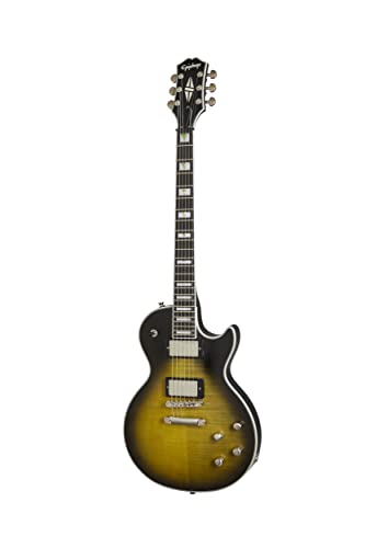 Epiphone Les Paul Prophecy Olive Tiger Aged Gloss Guitarra Eléctrica - Les Beatles, Paul McCartney, John Lennon, RIngo Starr, George Harrison Epiphone Les Paul Prophecy Olive Tiger Aged Gloss Guitarra Eléctrica