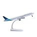 Bswath Model Plane 1:300 Scale Model Plane Indonesia 777 Model Aircraft Metal Alloy Die-cast Airplanes for Gift and Collection