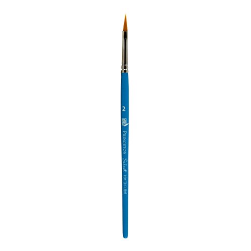 Princeton Art & Brush Select Artiste Paintbrush, Pointed Filbert Size 2
