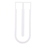 Homoyoyo Nagelfreier Wandhalter für Kaffeekapseln Weiß Platzsparendes Kapselregal für 12 Kaffeekapseln Leicht und Robust mit Glatter Oberfläche