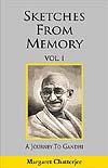 Sketches from Memory: A Journey to Ghandi (Volume 1) 8185002959 Book Cover