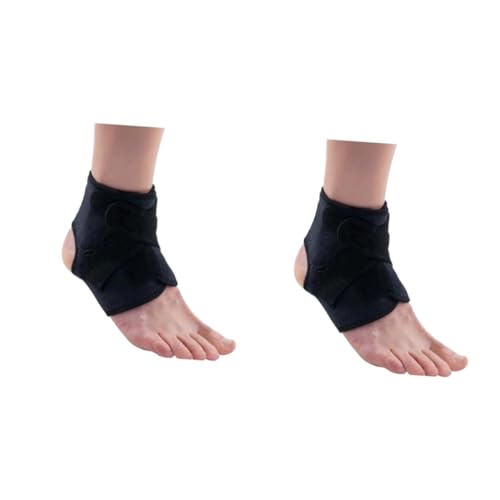 Baluue 2pcs Compression Ankle Brace for Sprain Ankle Stabilizer Support for Women Men Thin Pads Sleeve for Sports Running Walking