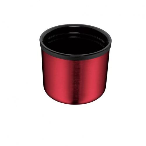 Thermos Tescoma - Vaso de acero inoxidable para botella térmica LightCompact, color rojo, 0,35 – 0,5 l de capacidad