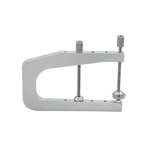 弦楽器製作者ツール クラシックフォークアコースティックギターコードブリッジグルーオープンシーム脱ガム多孔質ジグ修理ツール(150 clamp)