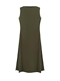 Ted Baker Sleeveless Midi Dress with Pleat Detail Vestido Formal, S para Mujer