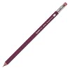 OHTO WN01 Wooden Mechanical Pencil, 0.5mm Fine Point, Standard Long Barrel, Dark Red Body, Made from Incense Cedar, WN01-SP5-EN