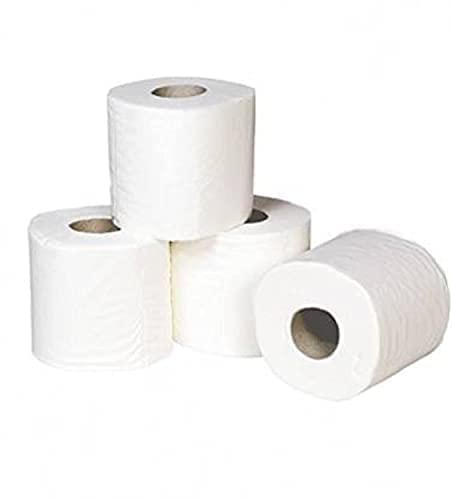 Image of Keshika Tissue Rolls for Toilet, 2 Ply Toilet Paper 200 Sheets Per 1 Roll Hygenic Toilet Tissues for the Entire Family Pack of (24)