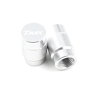 Bouchon Valve Pneu Moto CNC - Tige Air Colorée Pour Yamaha TMAX 530 500 560