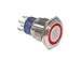 E-SWITCH ULV7F2H11311 ULV7 Series DPDT ON-MOM 3 A 250 VAC Red LED 3 V 3.5 N IP67 Pushbutton Switch - 1 item(s)