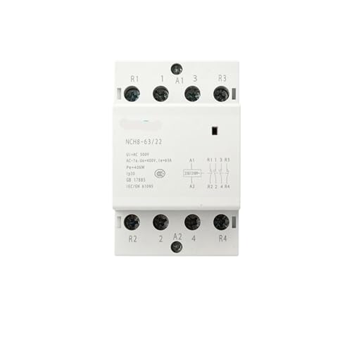 Contacteur modulaire 63A NCH8-63/40 silencieux contre la surchauffe circuit