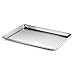 New Star Foodservice 36879 Aluminum Sheet Pan, 18 Gauge, 13" x 18", Half Size (Pack of 12)