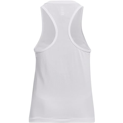 Seamless Stride Singlet Under Armour blanc le débardeur de course épuré - 6