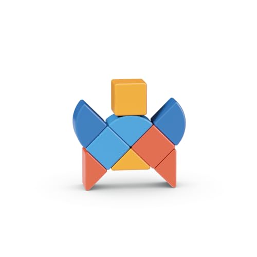 Geomag 208 Magicube RE 3Shapes Animals 9, Ideal for Children 1-5 Years, Building and Construction Set for Boys and Girls - Image 4