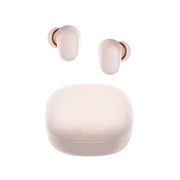 Xiaomi Redmi Buds 6 Play | Driver dinâmico de 10 mm | Redução de ruído de IA | Vida útil da bateria de até 36 horas | Bluetooth® 5.4 | Controle de toque - Versão global - (rosa)