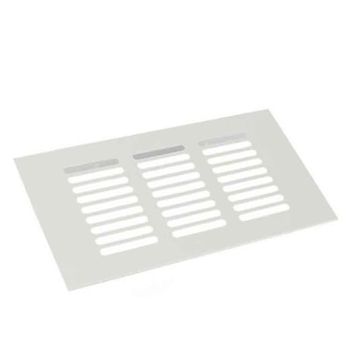 Grille de ventilation alu 200x400 mm pour aérer dressing et cuisine
