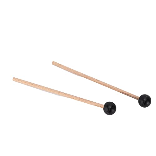 2 Baquetas de Sonido Grueso con Cabezas Redondas para Percusión miniatura 2