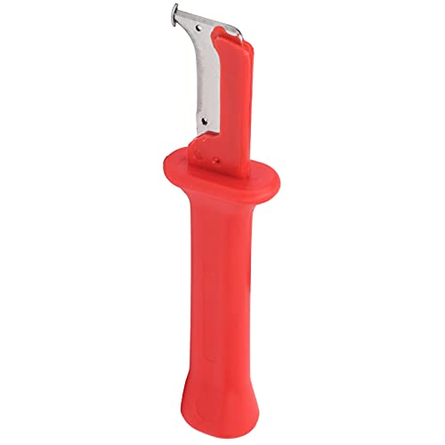 Ausla Couteau D'électricien, Couteau à Dénuder Isolé, 31HS Couteau à Câble avec Fourreau en Plastique, Outil de Coupe de Fil D'isolation Manuel