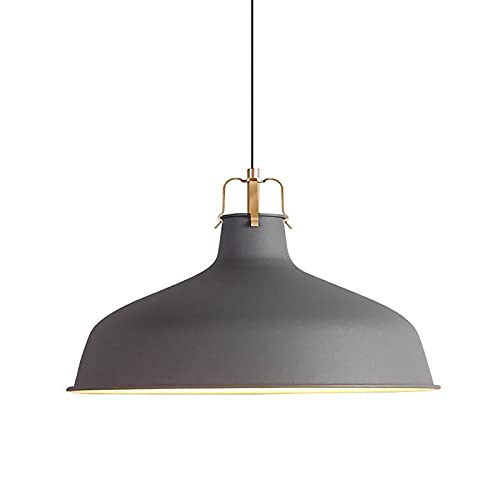 Lustre E27 nordique pour salon et salle à manger avec suspension créative à une tête