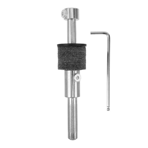 Abrazadera para apilamiento de platillos con soporte ajustable para soporte de platillos y brazo de batería, compatible con soporte de caja y hardware de percusión miniatura 1
