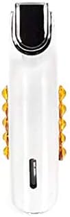 Silver Dual Flame Torch Lighter with Tangerine Swarovski Crystals